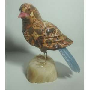  Natural Stone Bird Figurine 3.5 