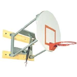 Bison PKG600 Shooting Station Wall Mounted Adjustable Basketball Hoop 