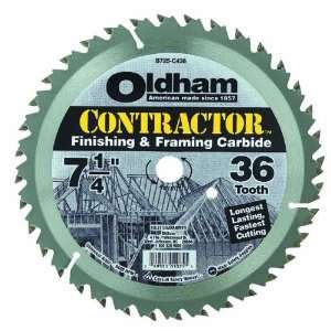 Black Decker/ Oldham B725C436 Contractor Super Duty Carbide Tipped 