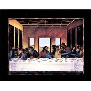  Black Last Supper   Poster by Lionel Talaro (20x16)