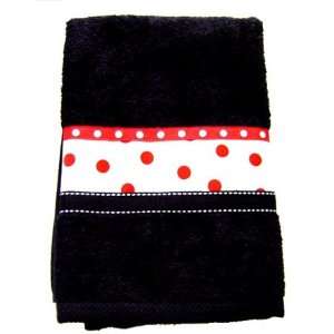    JGolf Red and White Polka Dot Ladies Golf Towel