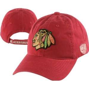   Time Hockey Chicago Blackhawks Alter Adjustable Hat One Size Fits All