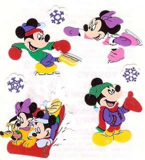 Sandylion MICKEY MOUSE WINTER FUN *100 SQUARES*  