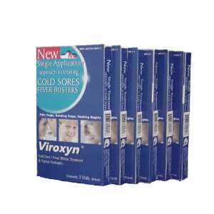  Viroxyn Cold Sore & Fever Blister Treatment 6 3 packs (18 