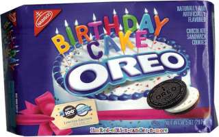 Oreo BIRTHDAY CAKE Cookie Oreos Confetti Creme Cookies Limited Edition 