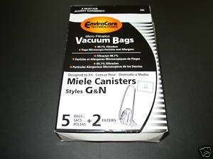Miele Canister Vacuum Cleaner Style G & N Vacuum Bags  