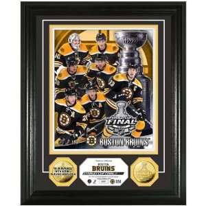  Boston Bruins 2011 NHL Stanley Cup Final Bound 24kt Gold 