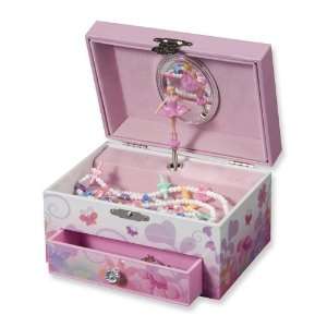  Childrens Butterfly Ballerina Jewelry Box Jewelry