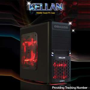   KELLAN Midle Tower PC CoolingSystem ATX chassis Computer Case  