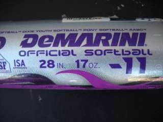 Cat Osterman DeMarini 29 18oz Official Softball Bat  