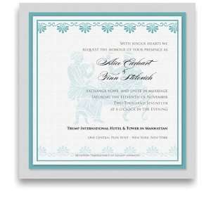  200 Square Wedding Invitations   Greek Lovers Office 