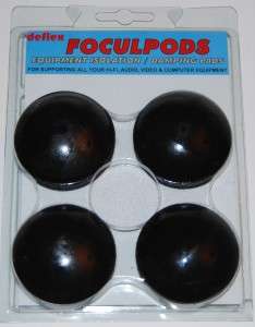   FOCULPODS ENERGY ABSORBING ISOLATION PODS FOR TURNTABLES AND CD ETC