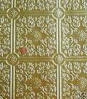 Dollhouse Ceiling Wallpaper  2 Large GOLD Elegant Shts DBJ 25