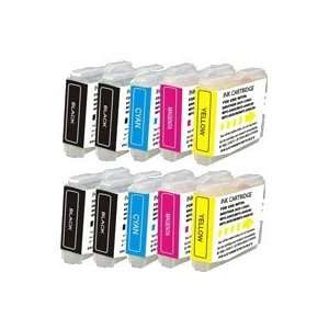   Brother Compatible Inkjet LC51BK, LC51C, LC51M, and LC51Y MFC 845cw