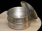 STACKABLE ALUMINUM DOUGH PAN KIT   DURABLE   NEW   