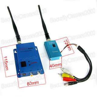 High Quality1.5G 12 CH Wireless Transmitter Receiver Kit Powerful 1.5W