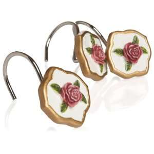   Old Country Roses Shower Curtain Hooks, Set of 12