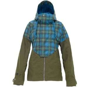  Burton Credence Jacket   Womens Lady Luck Fade Out Plaid 