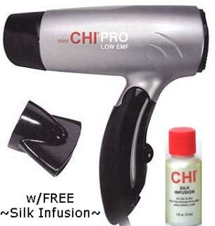 FAROUK CHI MINI Pro Hair Dryer TRAVEL Blower 110v 220v NEW in BOX w 