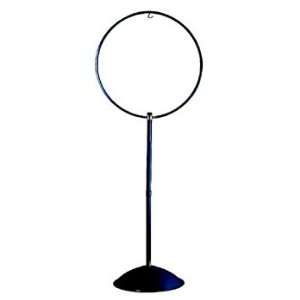  Cage Connection Black Pedestal Stand with 24 Inch Circle 