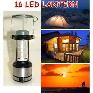  Camping Lantern with Compass and 16 LED Bright Lights 