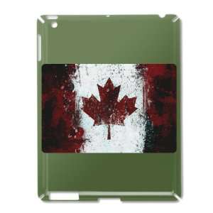   iPad 2 Case Green of Canadian Canada Flag Painting HD 