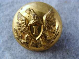 Antique Civil War Tiffany & Co. Brass Eagle Buttons  