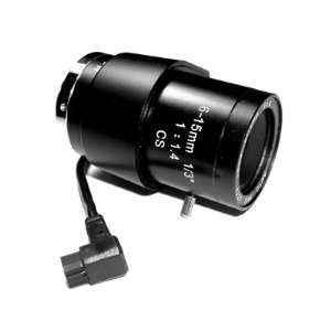  Varifocal Auto Iris 6.15 mm 1/3 Security Camera