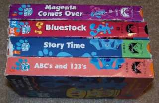 Up for auction today is this collection of Blues Clues videos 