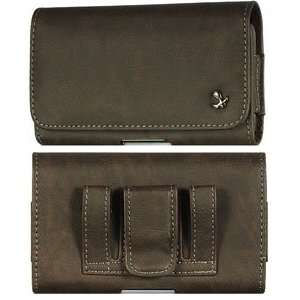  Brown Bold Leather Case Pouch For Ipod Touch 3rd 