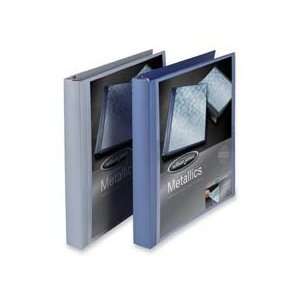   Binder features two inside pockets for extra document storage, a