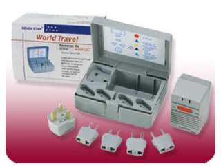   travel converter kit converts 220v to 110v 50 1600 watts super compact