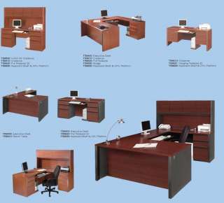 New 2pc Executive Office Desk Set, Item #BE PST L2  