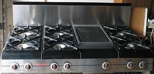 BRAND NEW Garland gas 6 burner gas COOKTOP  