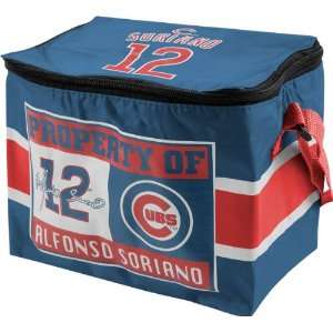   Chicago Cubs Lunch Bag 6 Pack Zipper Cooler