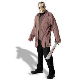 C26 Men Friday The 13th Jason Halloween Costume M L XL  
