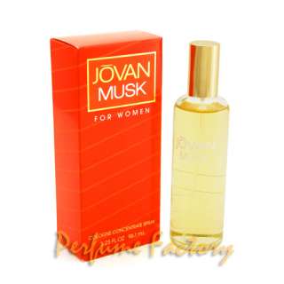 JOVAN MUSK * COTY * 3.25 COLOGNE SPRAY * NEW IN BOX *  