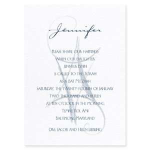  Scripted Star Bat Mitzvah Invitations Health & Personal 