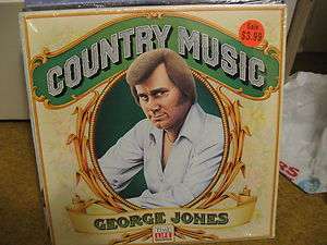 George Jones/ Country Music/ Time Life/ SEALED  