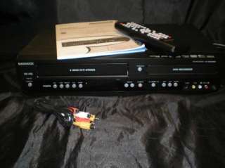 Magnavox ZV427MG9 DVD Recorder & 4 Head Hi Fi VCR with Line In 