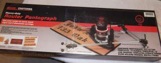  Craftsman Heavy Duty Router Pantograph – NEW in Box  