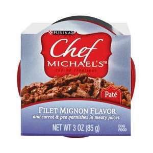  Chef Michaels Canine Creations   Filet Mignon Pate   12 x 