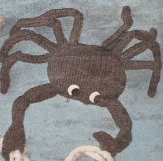 Crab Stuffed Animal Baby Sea Toy Knitting Pattern  