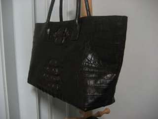 NEW GENUINE ALLIGATOR CROCODILE SKIN Leather Handbag/Shoulder Bag 