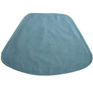  Blue Denim Wedge Shaped Placemat for Round Tables