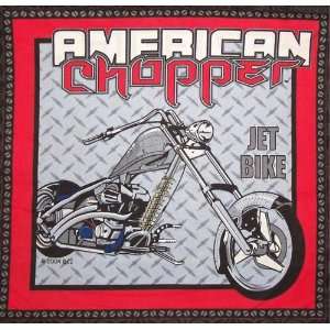  American Chopper   Jet Bike Fabric Panel Pillow 