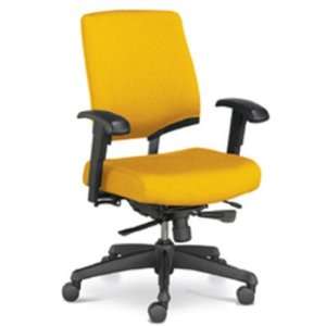  Chromcraft ZYN Mid Back Ergonomic Office Task Swivel Chair 