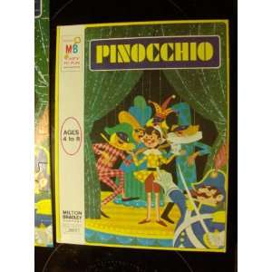   Pinocchio 60 Piece Puzzle by Milton Bradley Vintage 1973 Toys & Games