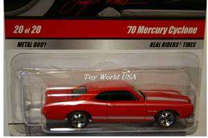 Hot Wheels Larrys Garage #20 70 Mercury Cyclone CHASE red  