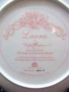 Collector Plate Portraits of American Bride Laura 86 #6  